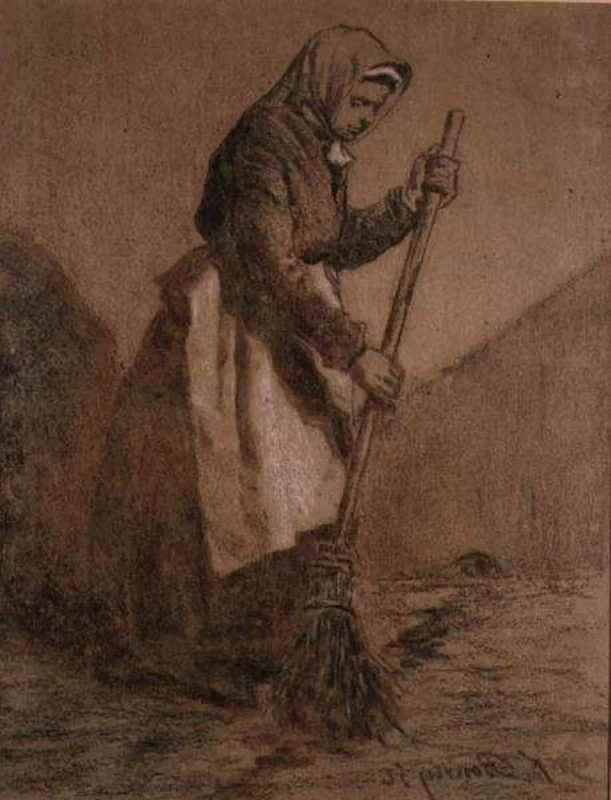 Donna che spazza - Ashmolean Museum, University of Oxford